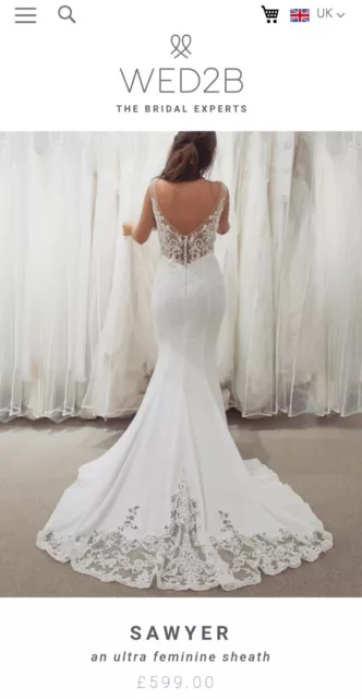 Sawyer wedding best sale dress