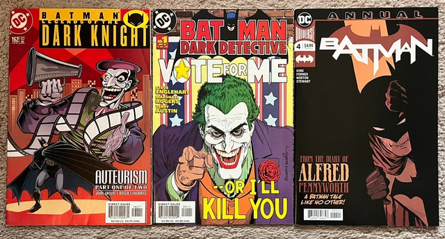 Batman (DC Comics) Legends of the Dark Knight 162, Dark Detective 1, Annual 4