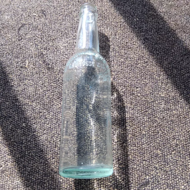 Vintage Heilman's Old Style Embossed Beer Bottle La Crosse Wi