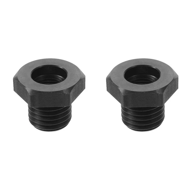2x 1"" X 8tpi a 3/4"" X 16tpi adaptador para torno de madera adaptador de inserto de mandril