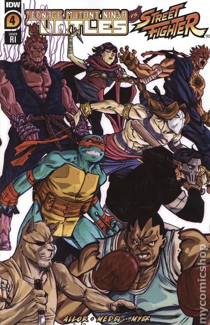 POWER RANGERS TEENAGE Mutant Ninja Turtles #1 IDW Boom 2019 Series 9,4