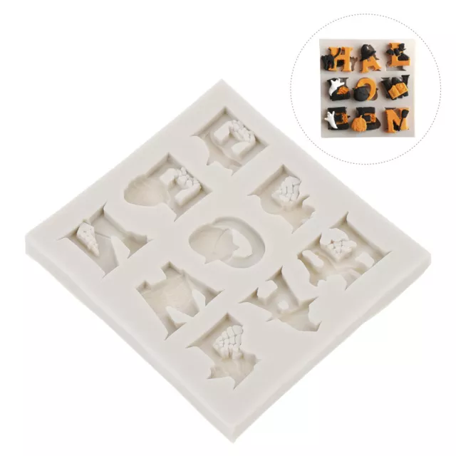 Halloween Ice Cube Trays Silicone Chocolate Mold Cakepopsical Molds Non Stick