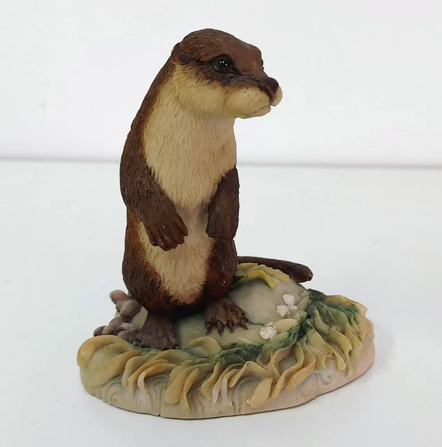 Vintage Teviotdale Otter Figurine Made In Scotland, 1984