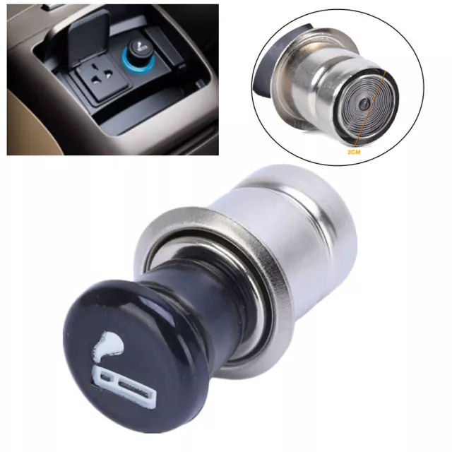 12V Car Power Plug Socket Output Automatic Cigarette Lighter Ignition Accessory