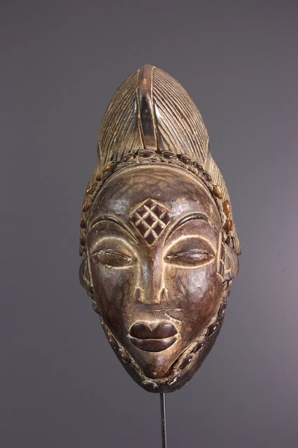 Punu Mask African Tribal Art Africain Arte Africana Afrikanische Kunst **