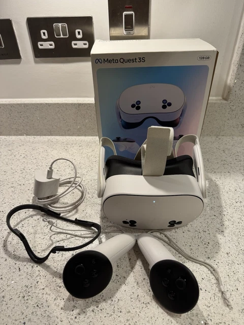 META QUEST 3S Virtual Reality Headset 128GB £219.99 - PicClick UK
