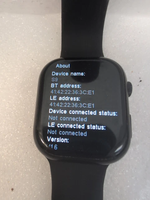 🎸APPLE WATCH S9 Series 9 GPS+LTE 9-49mm Aluminum Black Band Tested $290