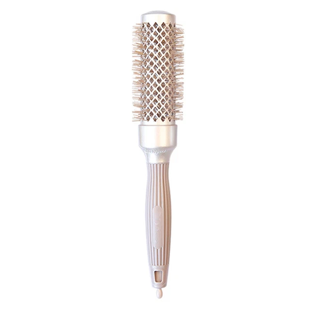 Peine rizado cepillo redondo secado por soplado cepillos de cabello iones rectos