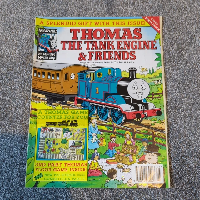VINTAGE THOMAS THE Tank Engine & Friends Magazine Comic Rare No 132 ...