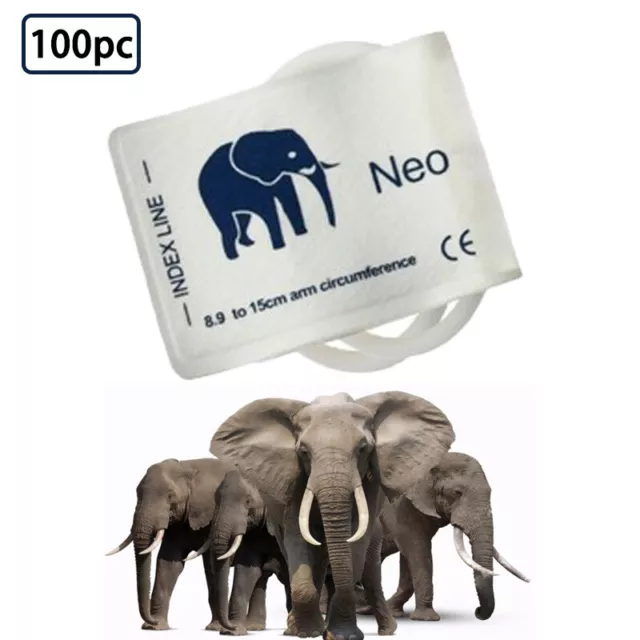 100pcVeterinary Bandage Pet Sphygmomanometer Cardiac Monitor Blood Pressure Cuff