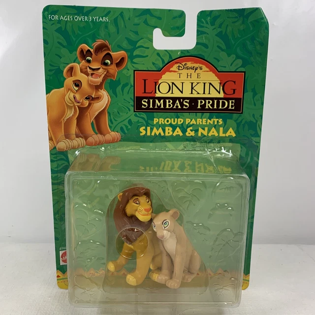 FIGURINES DISNEY'S LE Roi Lion Simba's Pride Simba & Nala Mattel Toys R