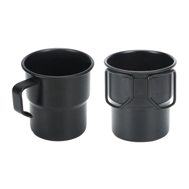 Tragbare Camping Tasse Küchengeschirr Kochgeschirr Outdoor Tee Kaffee Becher zum Wandern