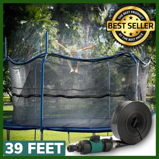 Trampoline Sprinkler Water Pipe For Outdoor Water Park Kids Toy 39 Ft Spray Hose