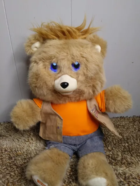 Teddy Ruxpin Plush Bear Talking Animated Story Telling Bluetooth 2017 WORKS