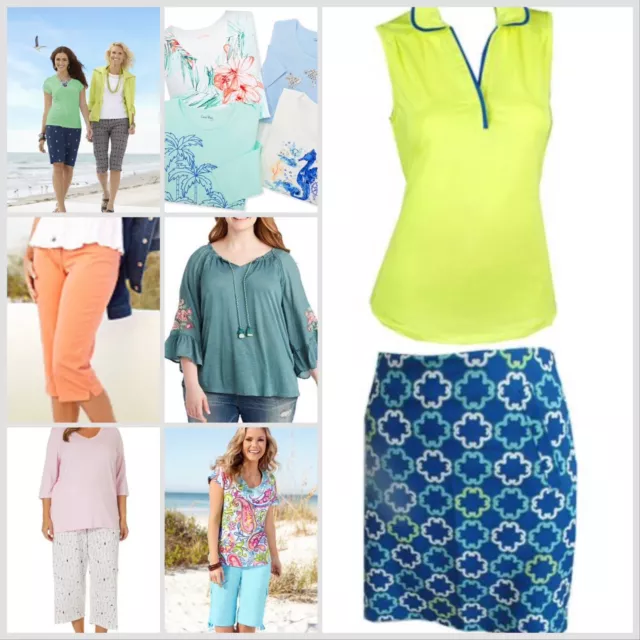 New Plus Size Liquidation Lot Wholesale Reseller WOMEN’S Clothing Bundle 50 Pcs