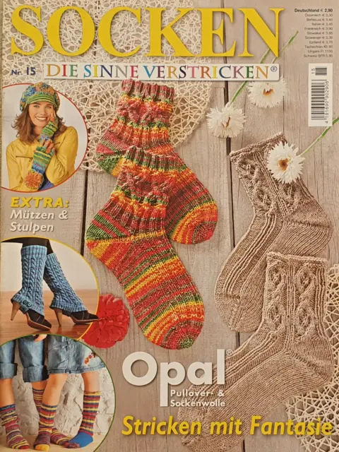 Opal Heft SOCKEN Die Sinne verstricken mit Opal Pullover- und Sockenwolle