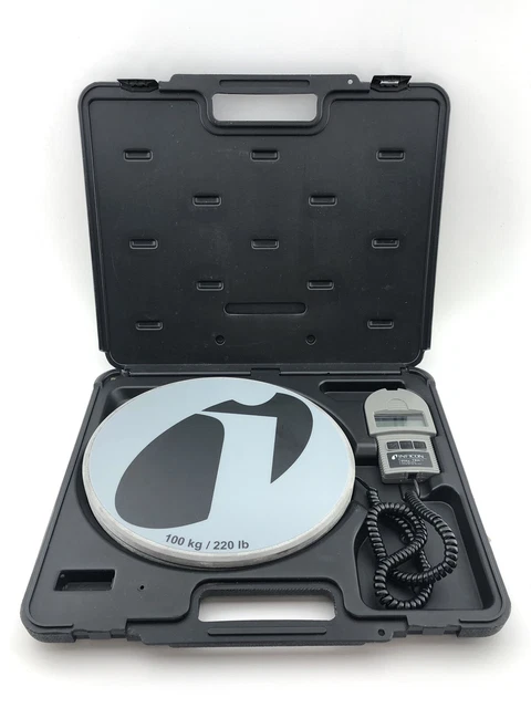*PRE-OWNED* INFICON Wey-TEK 713-202-G1 Refrigerant Charging Scale 220 lb