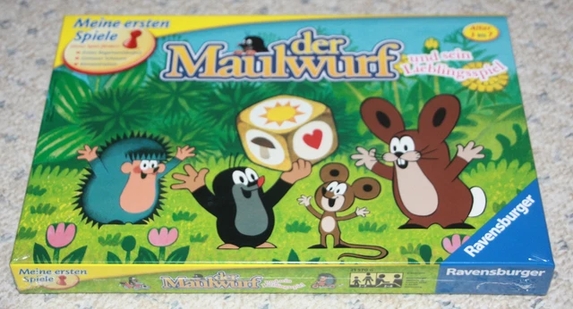 Ravensburger Der Maulwurf + sein Lieblingsspiel    Familienspiel  NEU + OVP