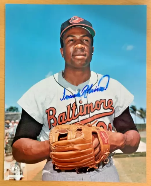 Baltimore Orioles FRANK ROBINSON Signed 8x10 Photo HOF