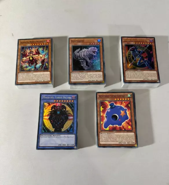 Yu-Gi-Oh! Lotto di 5 DECK pronti al DUELLO - lotto Yugioh con 5 mazzi ITALIANI