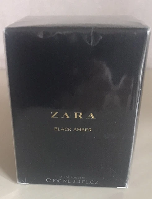 zara black amber eau de toilette 100 ml
