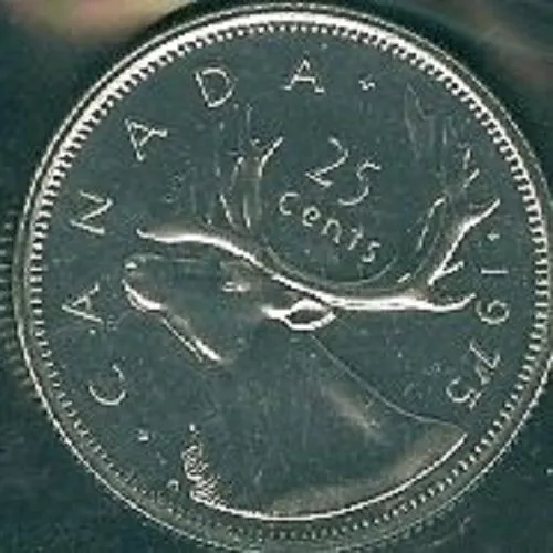 1975-PL Proof-Like Quarter 25 Cent '75 Canada/Canadian BU Coin Un-Circulated