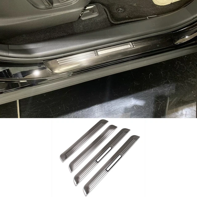 Protezione Davanzale Portiera Per MG ZS - 4 Pezzi In Acciaio Inox, Anti-Graffio - Blu - Foto 13