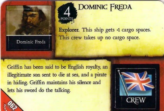 Pirates Rise Of The Fiends - 062 Dominic Freda/Griffin