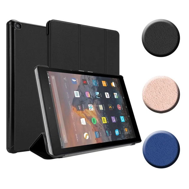 Custodia Tablet per Kindle FIRE HD 10 2017 (7. Gen.) Portafoglio Protettiva Auto