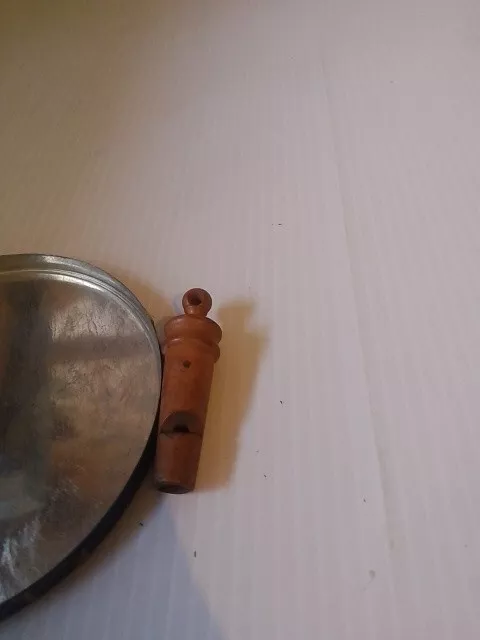 Vintage Treen Wooden Whistle