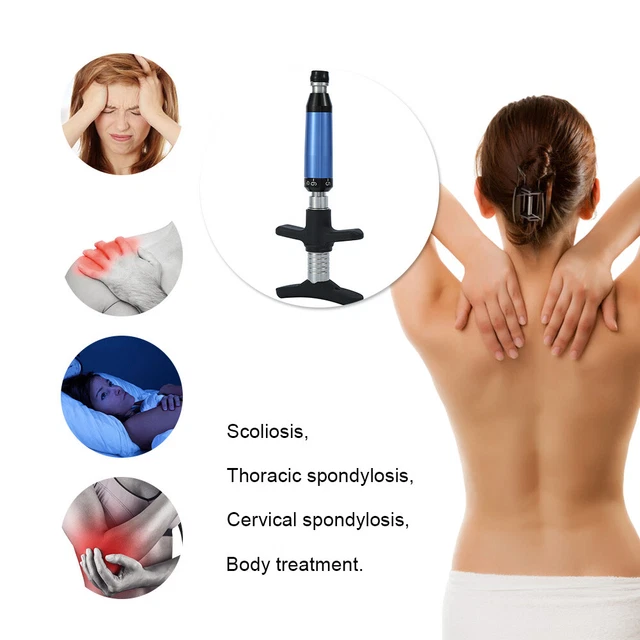 6 Levels Manual Chiropractic Spine Adjusting Corrector Tool Forth Massager 2bd