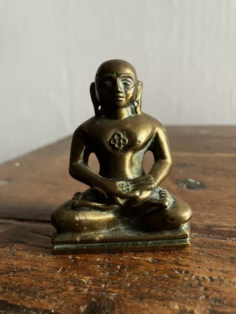 Old Vintage Indian/Nepalese Bronze/Brass Buddha Statue