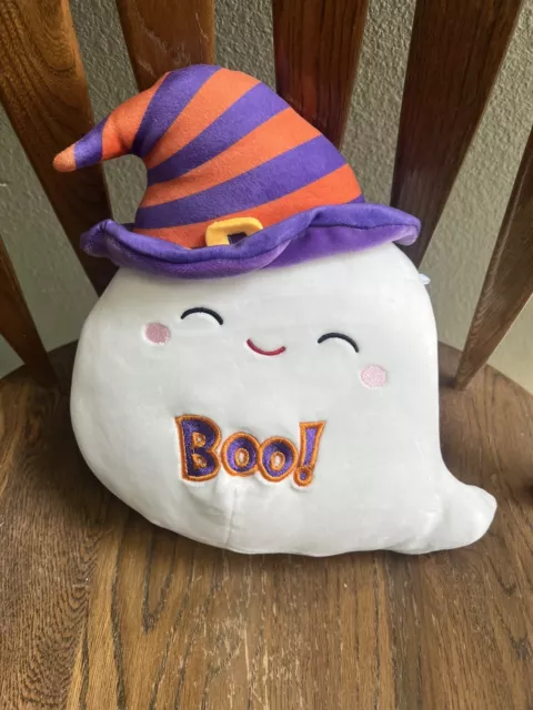 Squishmallow 8” Ghost “Felize” NWT, smoke free/pet free home