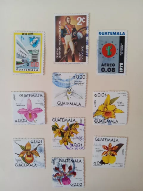 M114 # Guatemala Stamp Lot