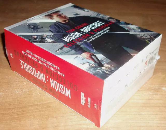 MISION IMPOSIBLE (Mission: Impossible) COLECCION 1-6 NUEVO 4K UHD+BLU-RAY A-B-C 3