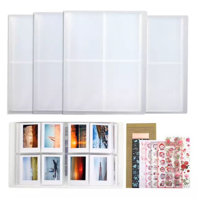 160 Pockets Photo Case Storage DIY Album for Mini Fujifilm Instax Mini Polaroid