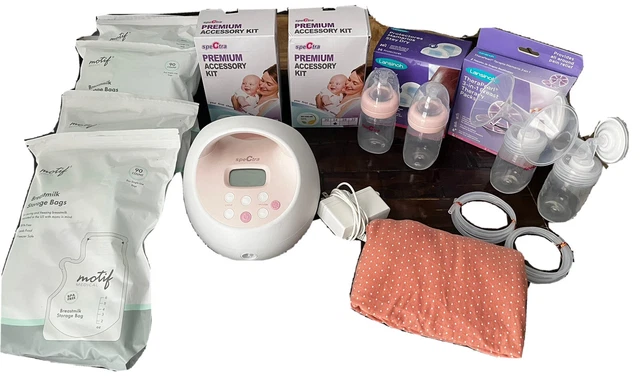 spectra s2 plus double electric breast pump Bundle