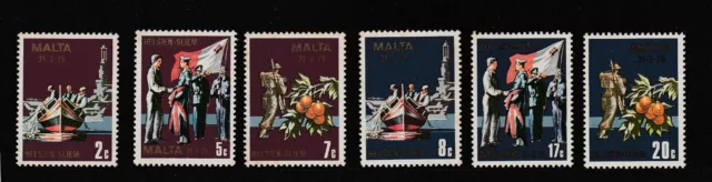 Malta Stamps. Year 1979.  Unmounted Mint Mnh. Sg 619/24.