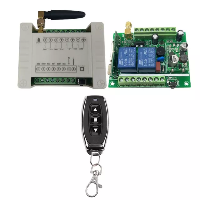 12V-36V 2 CH Wireless Motor RF Remote Control Switch Receiver 24V Relay Module 2