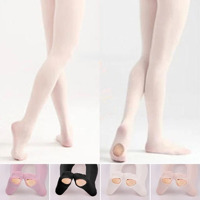 Collant Convertibili Calze Danza Slim Balletto Collant Abbigliamento Danza Bambini Adulti
