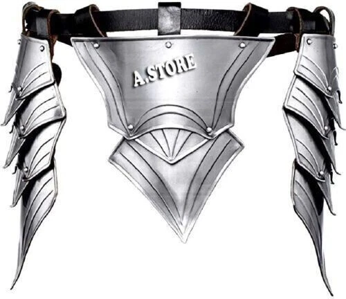 Medievale Halloween Mezzo Età Knights Tasset Armor Placcato Girovita Fauld Armor