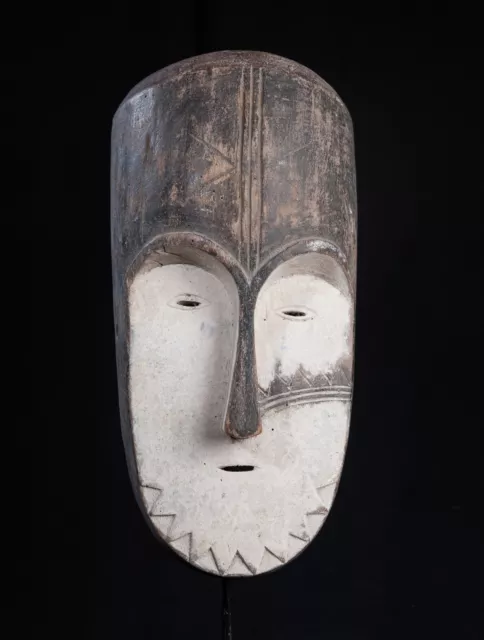 Fang, Ngil, Judicial Mask, Central Gabon, African Tribal Art, Sculpture