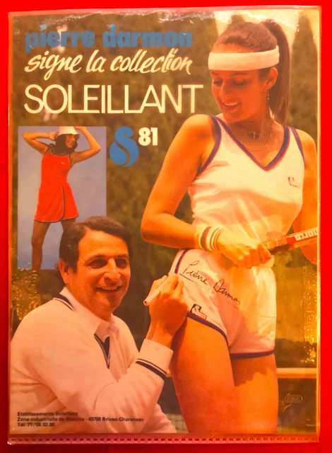 Tennis Catalogue De 1981 Mode Homme Et Femme Pierre Darmon Collection Soleillant