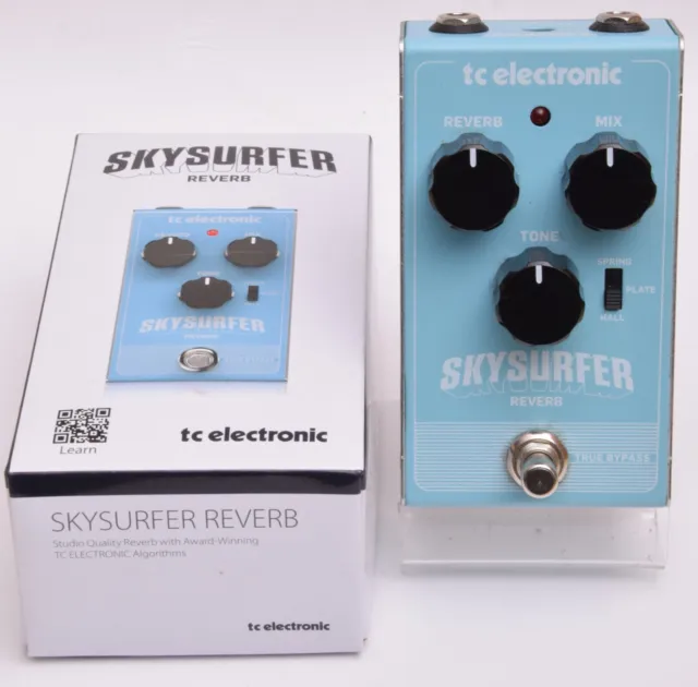TC Electronic SKY SURFER Reverb Guitar Effects Pedal - FREEPOST