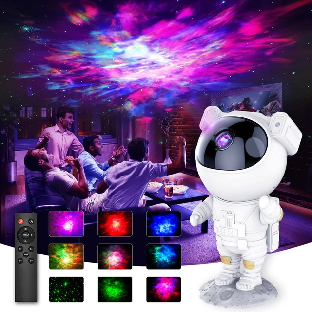 Astronaut Starry Projector 360° Adjustable Galaxy Projector Light with