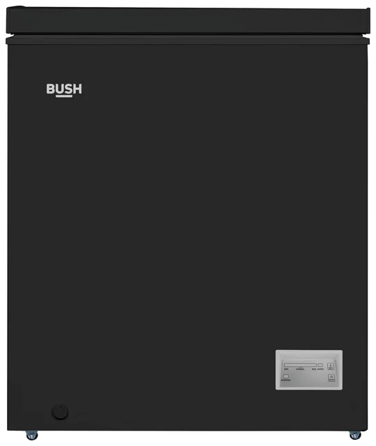 BUSH BCFB142L FREE Standing 142L A+ Chest Freezer Black. £149.99