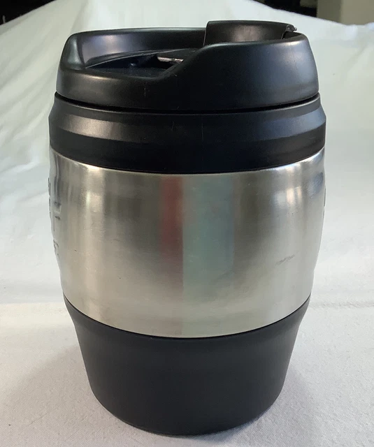 Big BUBBA Classic Insulated Mug 52oz Hot or Cold Travel Coffee Black Keg GUC 3