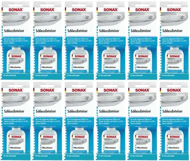 Sonax sbrinatore serratura 50 ml - set VPE - 12 pezzi - 03310000