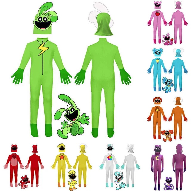 Kids Skeleton Halloween Costume – Hooded Mask & Jumpsuit For Boys And Girls, Sizes 1.5-14 Years - View #10