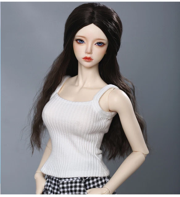 BJD Doll 1/4 SD Women Girl Female Body Resin Jointed Dolls Eyes Face Makeup Gift